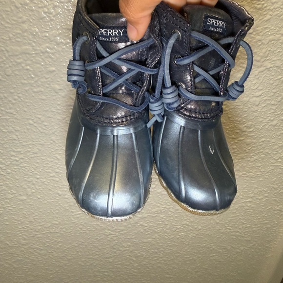 Sperry Other - Sperry Saltwater boot/blue girls size 9months